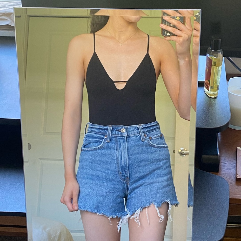 Intimately Free People black ribbed bodysuit